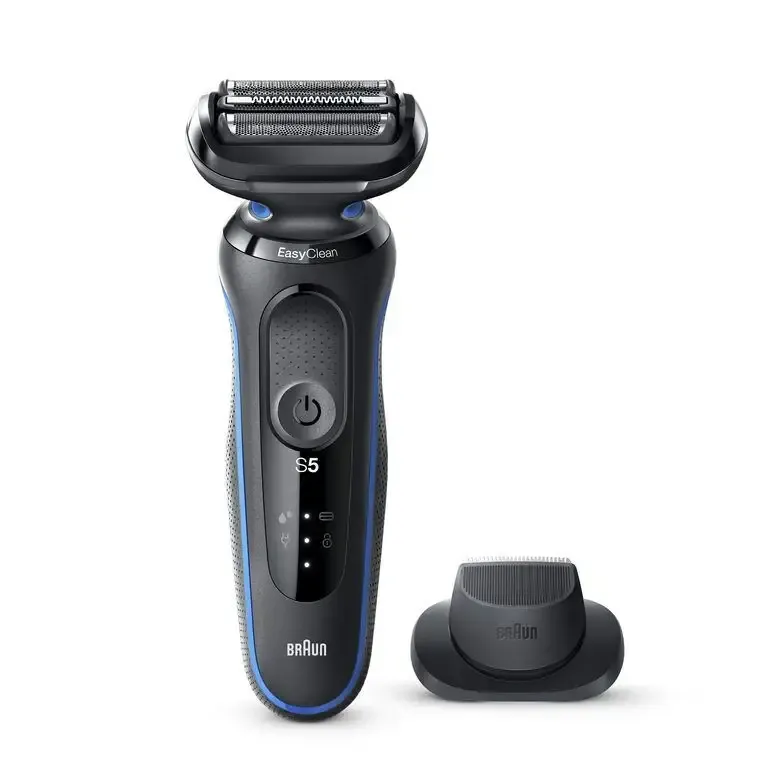 Consegna Rapida Braun Series 5 50-B1200s Rasoio Trimmer Blu