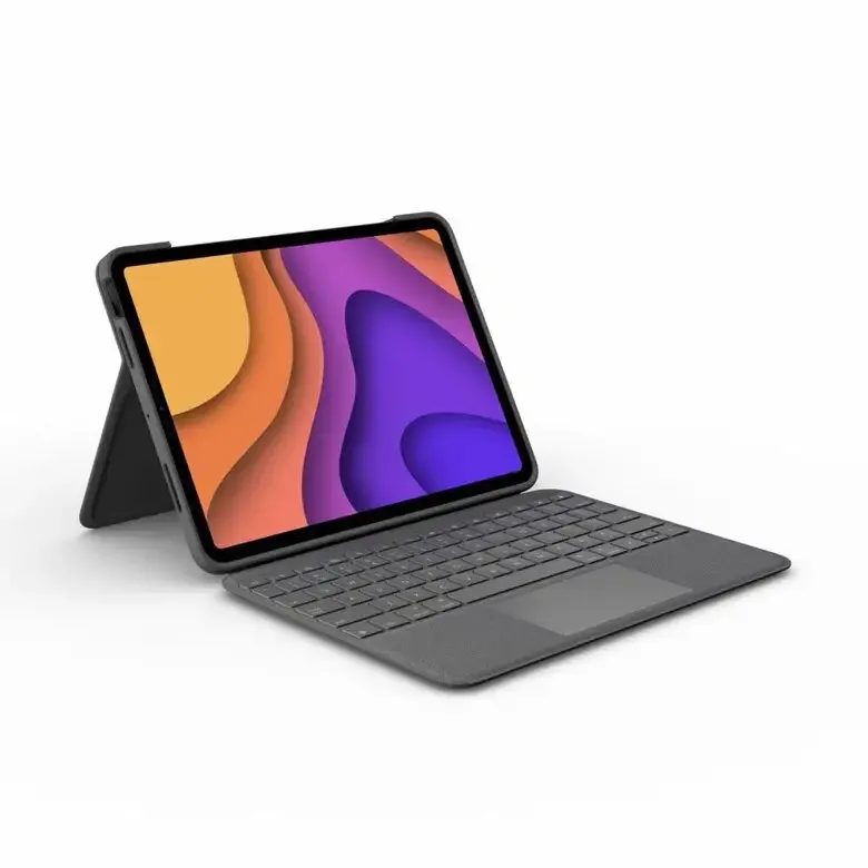 Consegna Rapida Logitech Folio Touch Grigio Smart Connector QWERTY Italiano