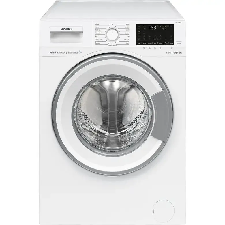 Sconto Smeg WHT814ASIT lavatrice Caricamento frontale 8 kg 1400 Giri/min A Bianco