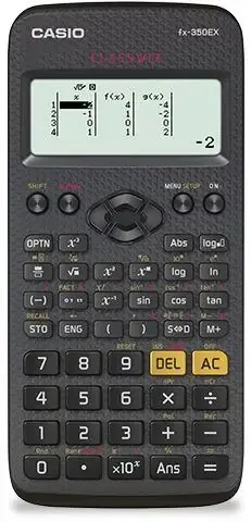 Casio Calcolatrice Scientifica Fx-350ex Nuova Collezione