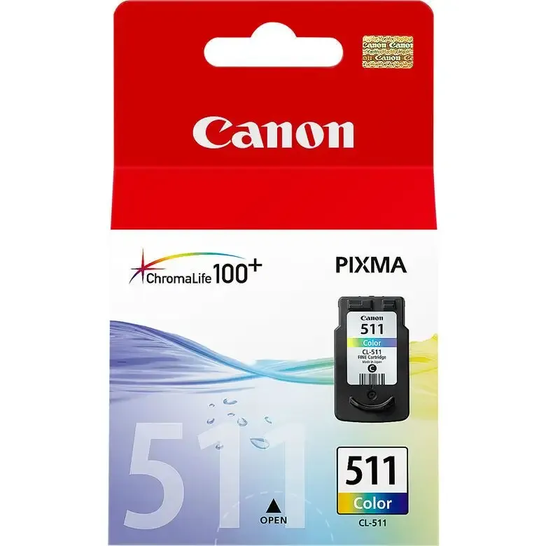 Canon Cartuccia d‘inchiostro colore CL-511 C/M/Y Pagamento Sicuro