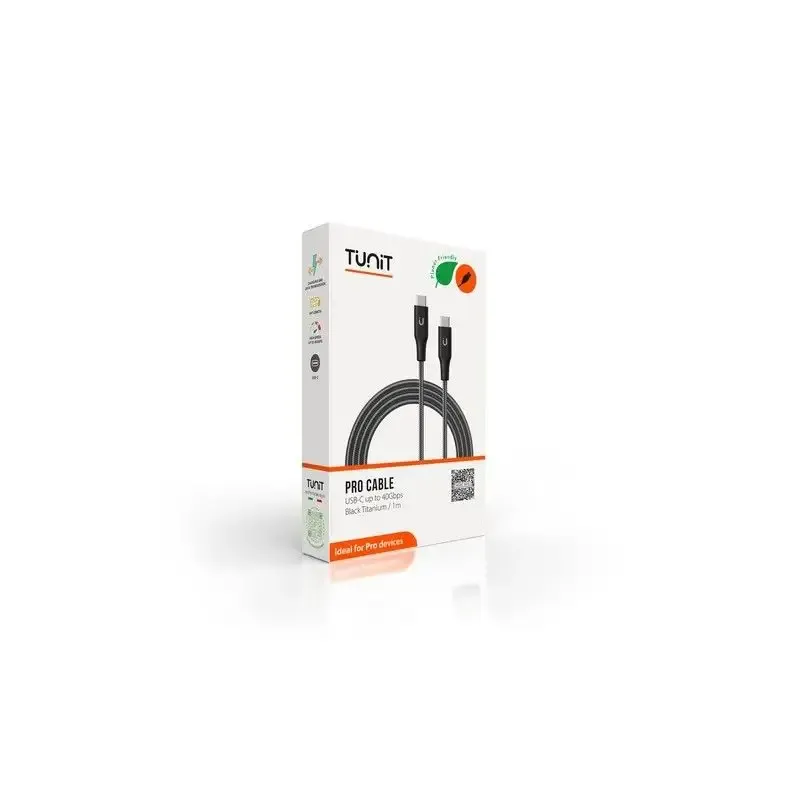 Tunit Cavo di ricarica e trasferimento USB-C / USB-C 240W Nero Offerta Speciale