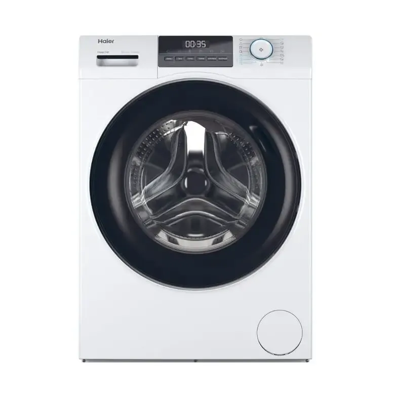Haier HW80-BP14929A-S I-Pro Serie 1 Lavatrice A Libera Installazione 8 Kg, 1400 Giri, AI Power Drive Inverter Motor, Pillow Drum, Classe A, Bianco Ultima Occasione