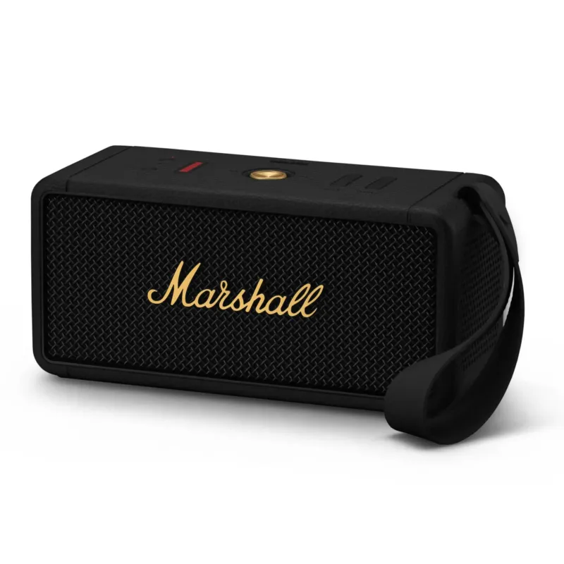 Promozione Marshall Middleton Black and Brass Cassa Amplificata Bluetooth Ricaricabile