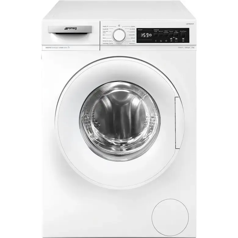 Solo Oggi Smeg LB2T82ASIT lavatrice Caricamento frontale 8 kg 1200 Giri/min Bianco