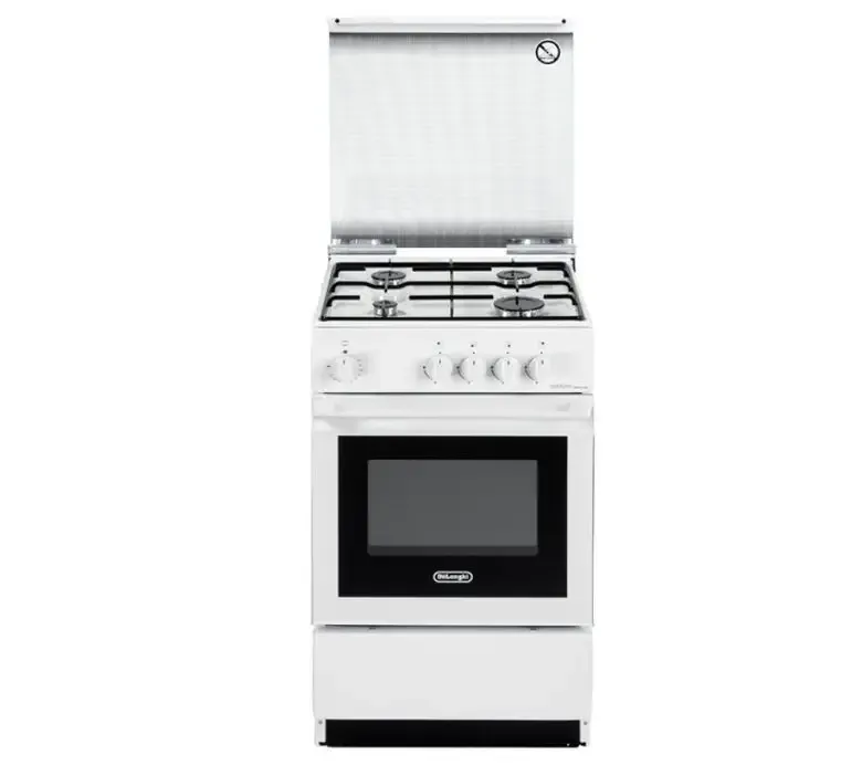 Promozione Esclusiva De Longhi SEW 554 P N ED Cucina a gas e Forno Elettrico