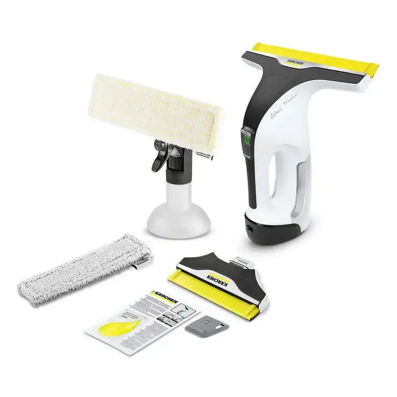 Direttamente Dal Produttore Kärcher WV 7 Signature Line pulitore di finestra elettrico 0,15 L Argento, Bianco
