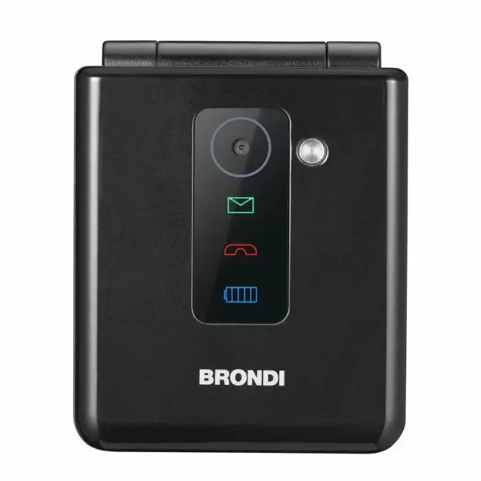Brondi Flipper 6,1 cm (2.4") Nero Telefono cellulare basico Promozione