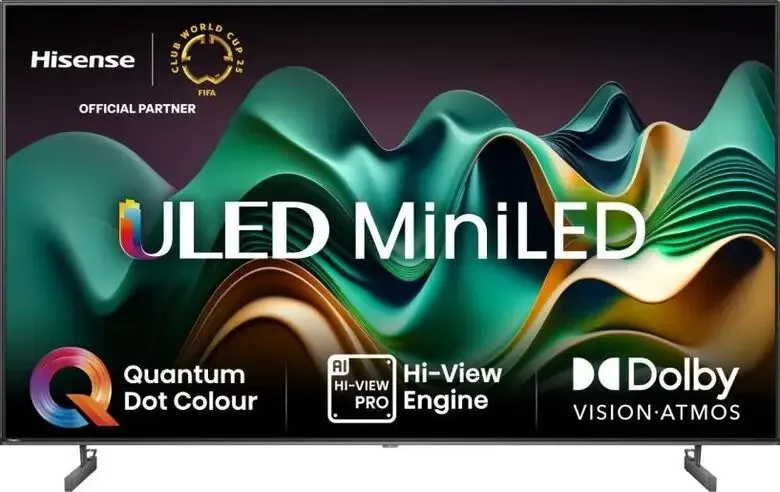 Hisense 55U69NQ Televisione Smart TV 55 Pollici Mini Led 4K Ultra Hd Wi-fi Mini Led Quantum Ultimissimo Modello