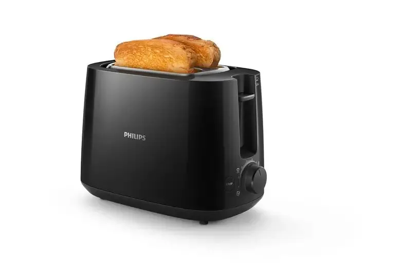 Philips Daily Collection HD2581/90 Tostapane - 2 fette, fessura ampia, nero Affare