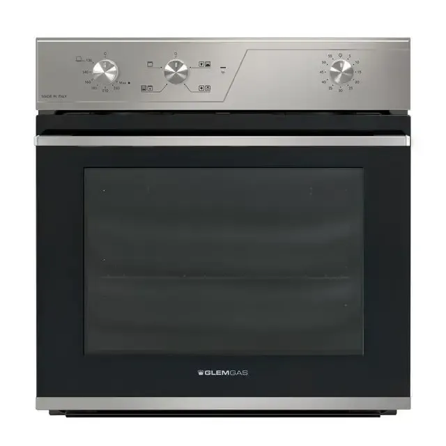 Glem Gas GFRV21IX-S2 Forno a Incasso Multifunzione Elettrico E Gas Ventilato Di Tendenza