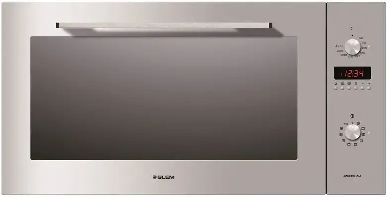Glem Gas GFE993IX Forno a Incasso 89 L 2700 W A Acciaio inossidabile Scelto Dai Clienti