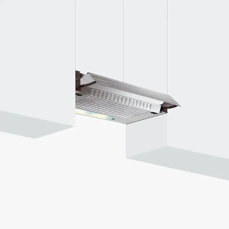 Offerta Glem Gas GHE601SI Cappa Aspirante a Incasso Argento 200 m³/h D