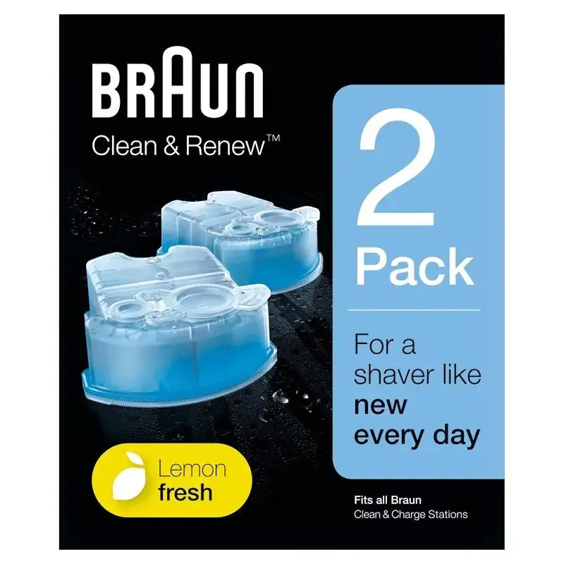 Braun Clean & Renew Cartucce di Ricarica Ccr2 Direttamente Dal Produttore