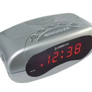 Lowell Justaminute EH49101 Sveglia Digitale Argento Compra Oggi Stesso