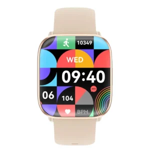 Economico Smartwatch Trevi T-FIT 265 A Oro con Funzione Chiamata Wireless e Display AMOLED 1.75" IP67