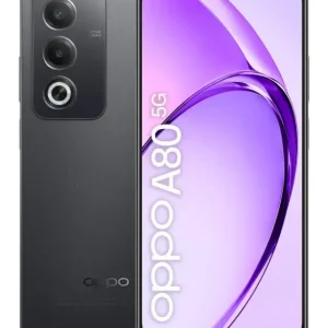 Prezzo Di Fabbrica OPPO A80 5G Smartphone, AI Doppia Fotocamera 50+2MP, Selfie 8MP, Display 6.67” 120HZ LCD HD+, 5100mAh, RAM 16 GB (8+8) + ROM 256GB, IP54, [Versione Italia], Starry Black