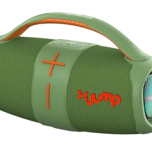 X Jump XJ 120 Cassa Portatile Altoparlante Amplificato 40w Bluetooth Aux-in Verde Ultima Occasione