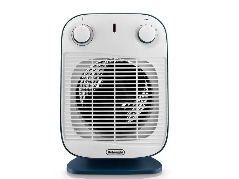 Bestseller De’Longhi HFS50B20.AV Riscaldatore ambiente elettrico con ventilatore Interno Blu, Bianco 2000 W