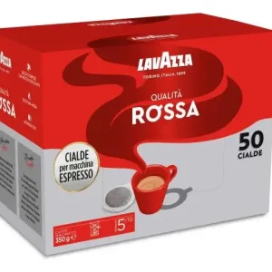 Consegna Rapida Lavazza Qualità Rossa Cialde caffè Tostatura media 50 pz