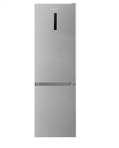 Compra Oggi Stesso Smeg RC20XDNE Frigorifero Combinato A Libera Installazione, No Frost, Temperatura Controllata, Ventilazione Multiflow, Classe E, Acciaio Inox