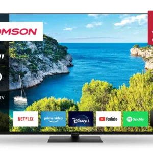 Prezzo Di Fabbrica Thomson 50UG5C14 Televisione Smart TV 50 Pollici Qled 4K Ultra Hd Wi-fi Nero