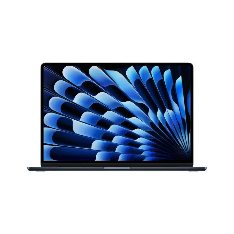 Apple MacBook Air 15‘‘ M3 chip con core 8 CPU e core 10 GPU, 8GB, 512GB SSD Mezzanotte Affare