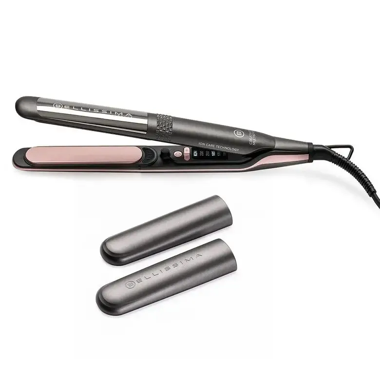 Compra Online Bellissima Imetec Creativity Multistyle, Piastra per capelli Lisci o Mossi, Rivestimento ceramica, Particelle Diamante, Cheratina, Piastre Flessibili e Calde Anche Esternamente, 5 temperatur