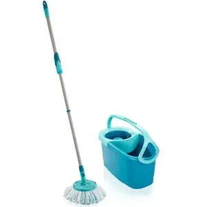 Leifheit Clean Twist Disc Mop sistema a mocio e secchio Serbatoio singolo Blu Direttamente Dal Produttore