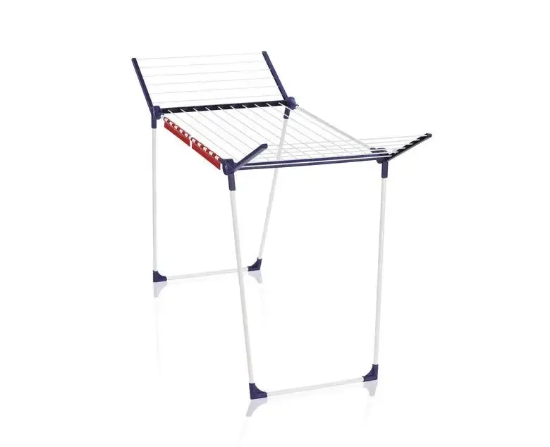 Leifheit Pegasus 180 Classic Stendibiancheria da pavimento Blu, Bianco Popolare