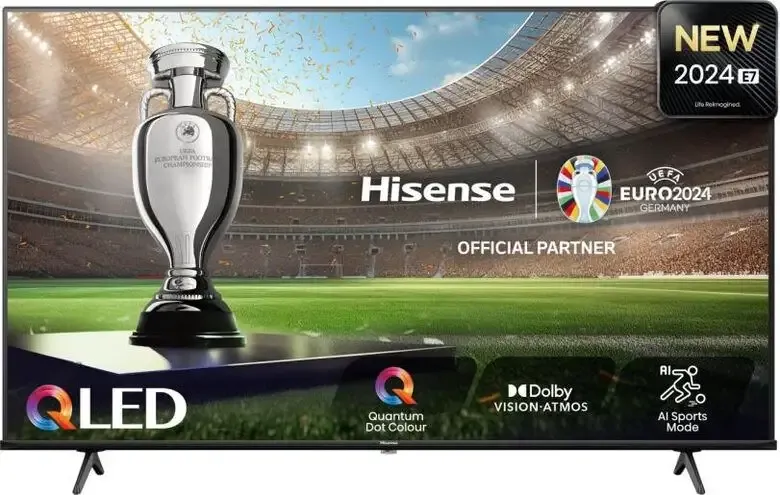 Hisense 55E79NQ Televisione Smart TV 55 Pollici Qled 4K Ultra Hd Wi-fi Nero 330 cd/m² Vendita Finale