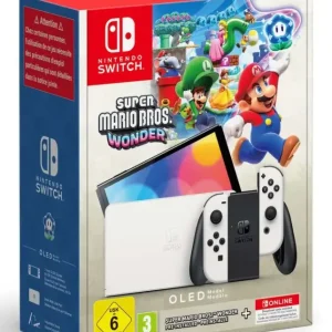 Nuova Collezione Nintendo console da gioco portatile 17,8 cm (7") 64 GB Touch screen Wi-Fi Nero, Bianco