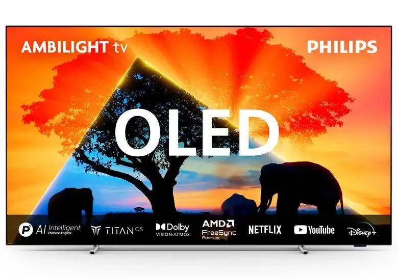 Philips 55Oled769 Televisione Smart TV 55 Pollici Oled 4K Uhd Ambilight Dolby Vision Atmos Novità