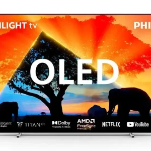 Più Venduto Philips 65Oled769 Televisione Smart TV 65 Pollici Oled 4K Ultra Hd Wi-fi Metallico