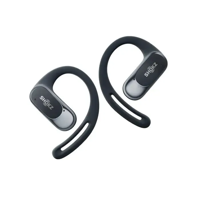 SHOKZ OpenFit Air Auricolare Wireless A clip Chiamate/Musica/Sport/Tutti i giorni Bluetooth Nero Reso Gratuito