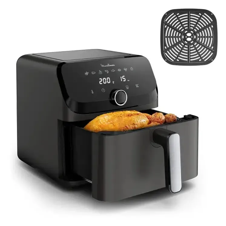 Acquista Ora Moulinex Easy Fry Mega Friggitrice ad aria Coal Grey 7.5L EZ855HF0