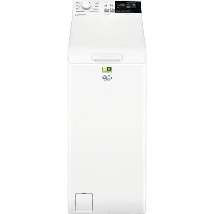 Prezzo Di Fabbrica Electrolux EW6T437A Serie 600 Lavatrice A Carica Dall‘alto Libera Installazione 7 Kg, 1251 Giri, SensiCare System, Eco Time Manager®, Anti-Allergy, Soft Opening, Classe A, Bianco