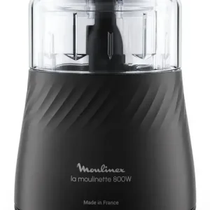 Reso Gratuito Moulinex DP710810Tritatutto La Moulinette Eco Respect elettrico 0,5 L 800 W Nero, Trasparente