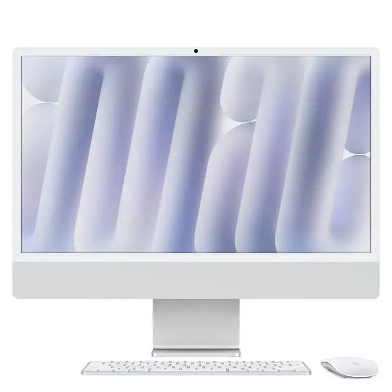 Occasione Imperdibile Apple iMac 24"Retina Display 4,5K, Chip M4 con CPU 10‑core, GPU 10‑core, 16GB, 512GB SSD, Argento