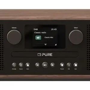 Prezzo Di Fabbrica Pure Classic C-D6 Portatile Digitale Nero, Noce