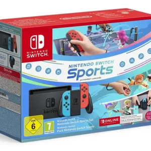 Offerta Nintendo Switch+ Switch Sports+NSO 12m