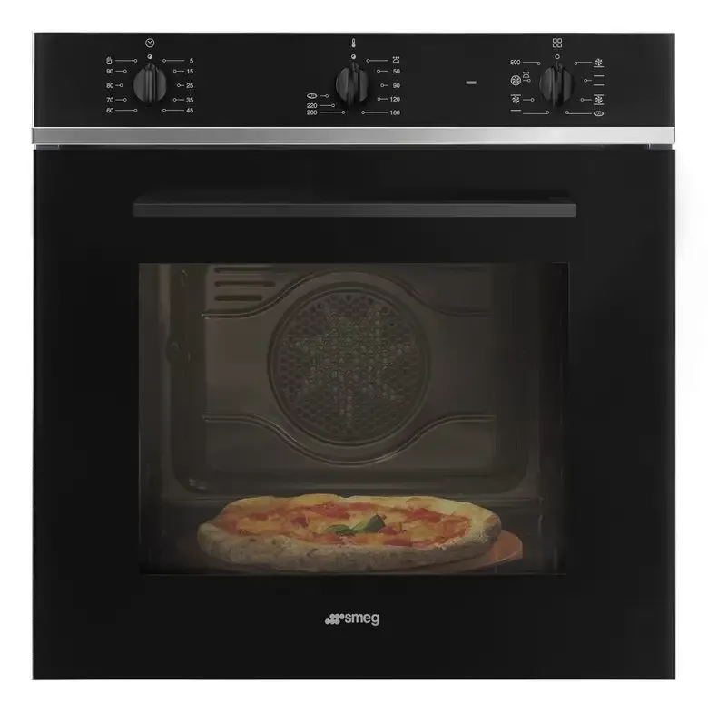Smeg SF64M3PZB forno 65 L 3000 W A Nero Scelto Dai Clienti