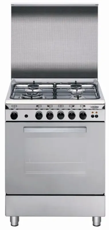 Esclusivo Glem Gas U66BIF3 cucina Piano cottura Acciaio inossidabile