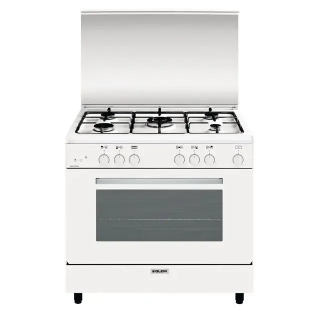 Prezzo Di Fabbrica Glem Gas A965GX cucina Piano cottura Bianco A