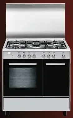 Occasione Imperdibile Glem Gas AR96DIF3 cucina Piano cottura Acciaio inossidabile A