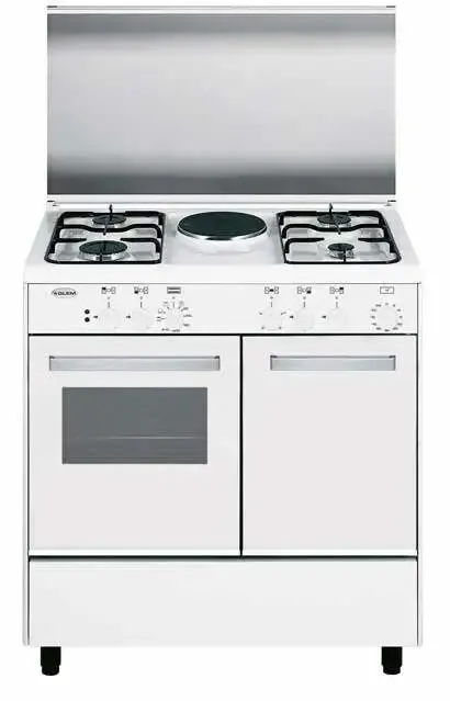 Prezzo Scontato Glem Gas AR85KXF3 cucina Piano cottura Combi Bianco A