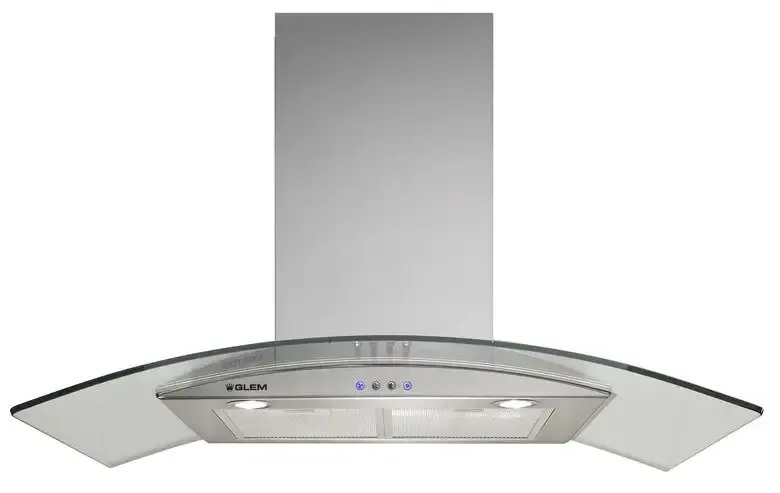 Glem Gas GHS97IX cappa aspirante Cappa aspirante a parete Acciaio inossidabile 750 m³/h D Saldi