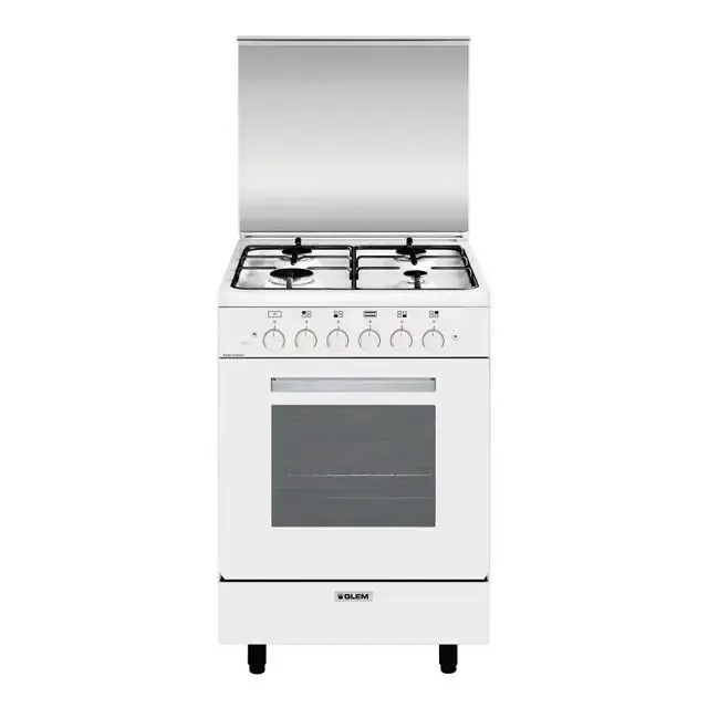 Glem Gas A554GX cucina Piano cottura Bianco A Prezzo Scontato