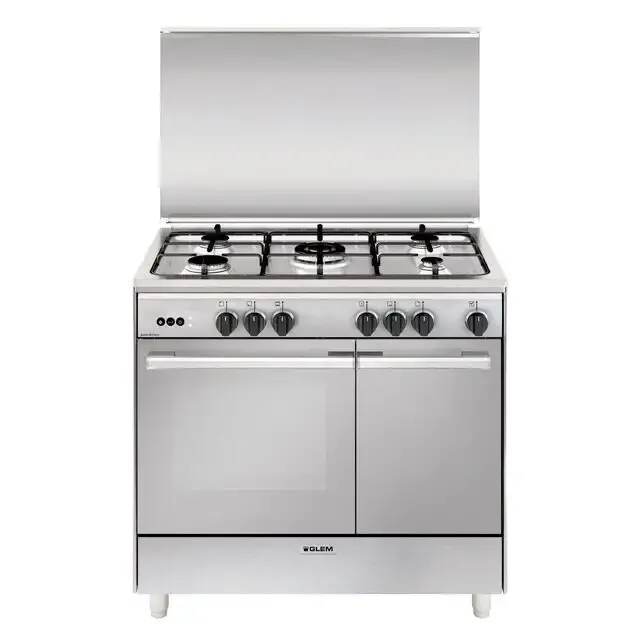 Soddisfatti O Rimborsati Glem Gas UR965VI cucina Piano cottura Acciaio inossidabile A