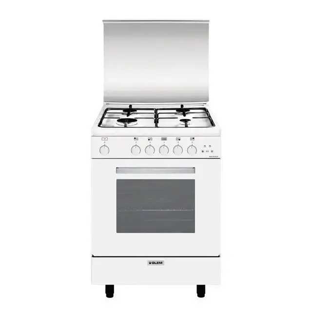 Ultimissimo Modello Glem Gas A654VX cucina Piano cottura Bianco A